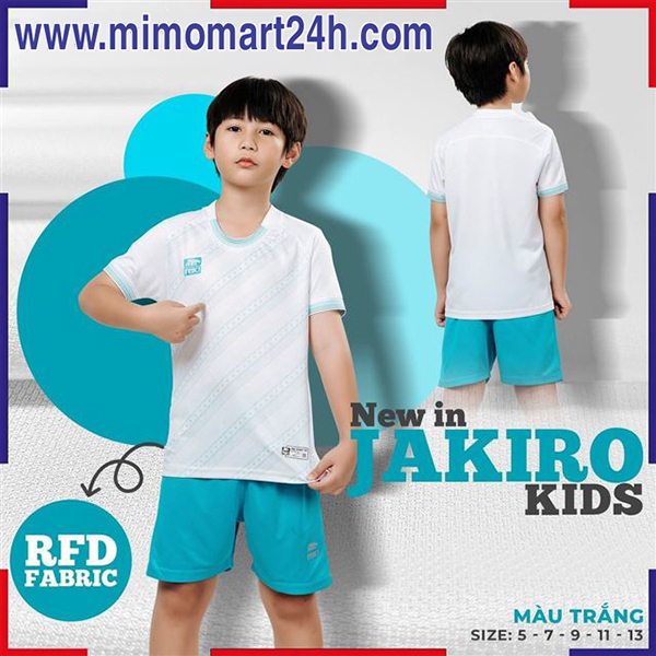 Alternative view of Áo Bóng Đá Trẻ Em Riki Jakiro Kids