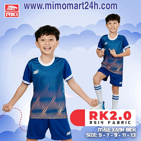 Alternative view of Áo Bóng Đá Trẻ Em Riki Rk2.0 Kids