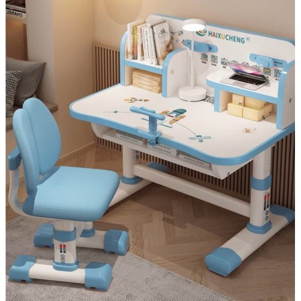 Bộ Bàn Học Chống Gù, Chống Cận cho bé Haixucheng