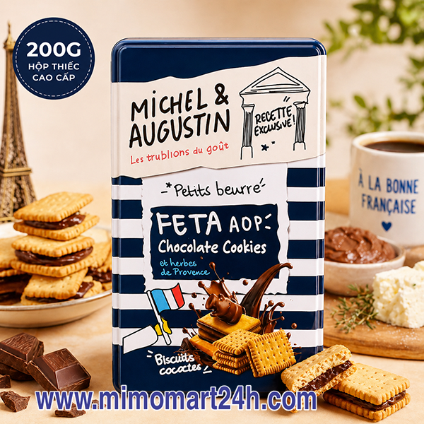 Bánh Quy Kẹp Socola Feta Michel & Augustin