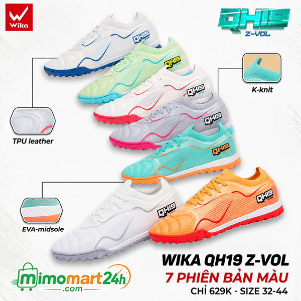 Giày Bóng Đá Wika QH19 Z-Vol