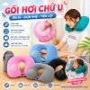 Gối Du Lịch Tự Bơm Chữ U