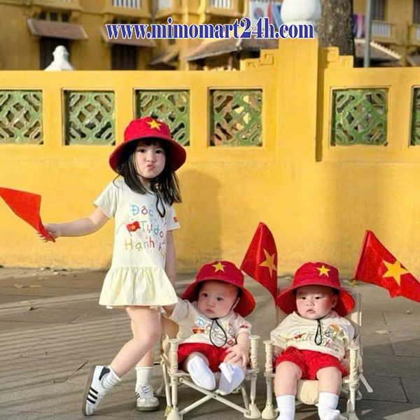 Mũ Tai Bèo Ngôi Sao Vàng 5 Cánh