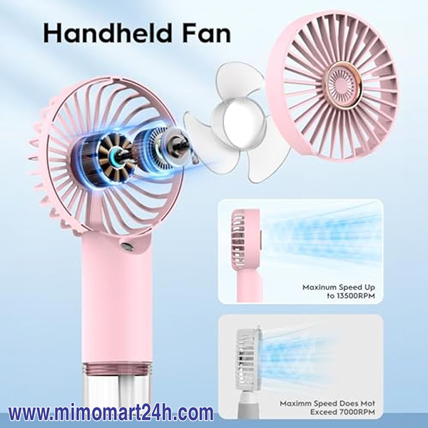 Alternative view of Quạt Mini Cầm Tay Phun Sương SL610