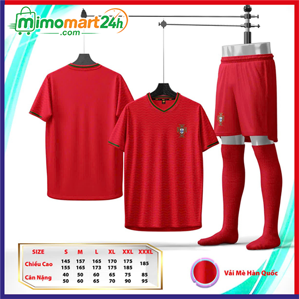 Alternative view of Áo Bóng Đá Đội Tuyển Bồ Đào Nha World Cup 2026–2027