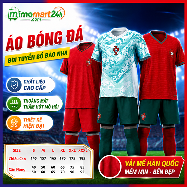 Áo Bóng Đá Đội Tuyển Bồ Đào Nha World Cup 2026–2027