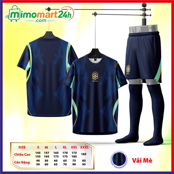 Áo Bóng Đá Đội Tuyển Brazil World Cup 2026-2027 - Ảnh 3