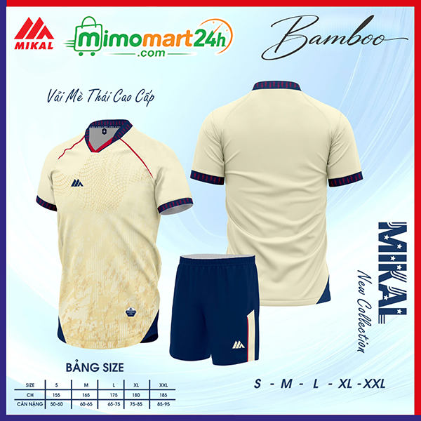 Áo Bóng Đá Mikal K8 Bamboo - Ảnh 5