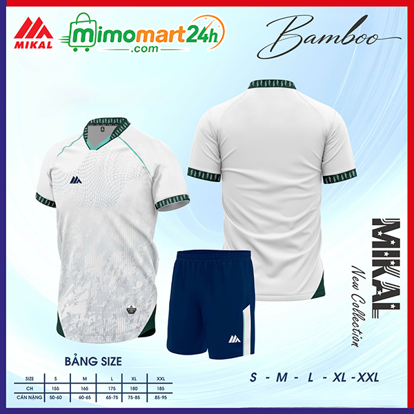 Áo Bóng Đá Mikal K8 Bamboo - Ảnh 3