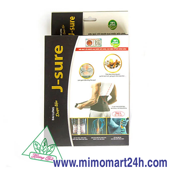 Đai Giảm Đau Lưng Thảo Dược J-Sure