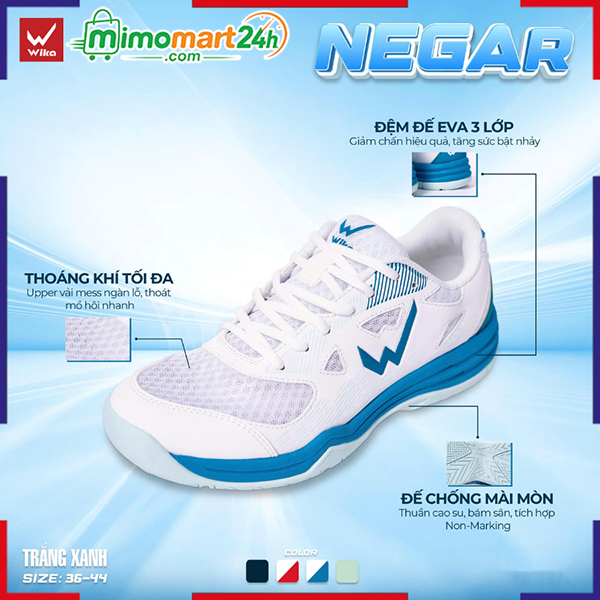 Giày Thể Thao Wika Negar - Ảnh 3