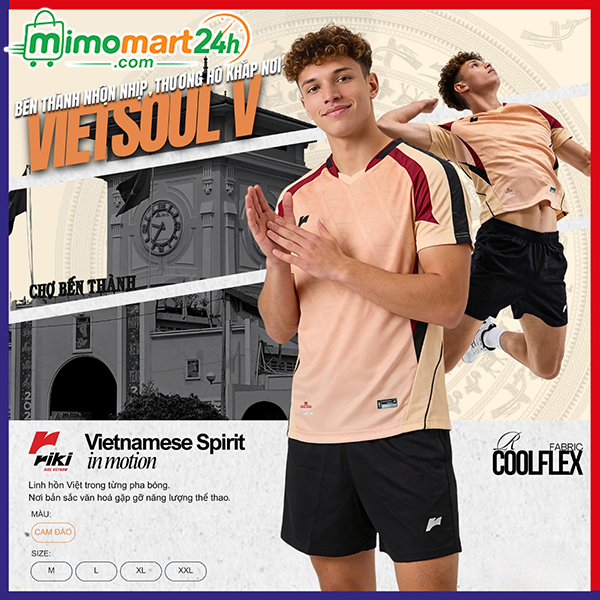 Bộ Bóng Chuyền Riki Vietsoul V Nam - Ảnh 6
