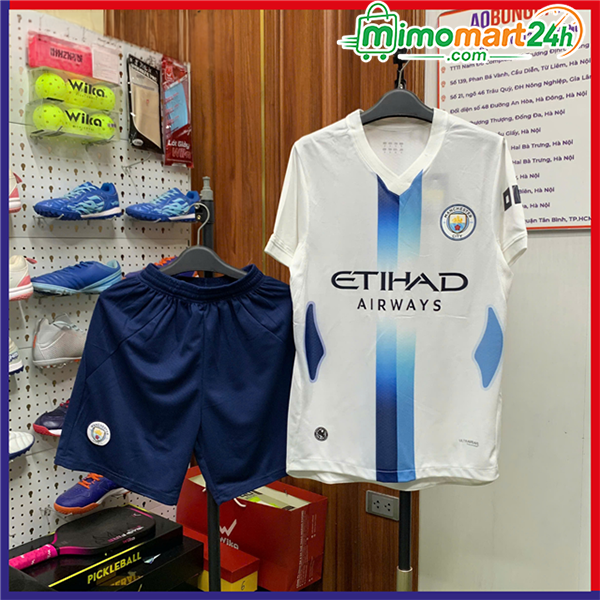 Áo Bóng Đá Vải Mè Câu Lạc Bộ Manchester City 2026-2027 - Ảnh 5